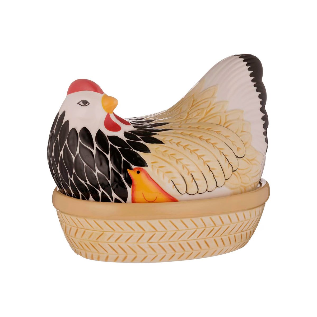 Mason Cash Earthenware Mother Hen Egg Nest Holder