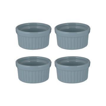 Mason Cash Classic Collection Set of 4 Light Blue Ramekins