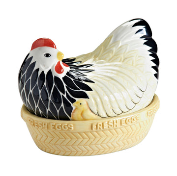 Mason Cash Earthenware Mother Hen Egg Nest Holder