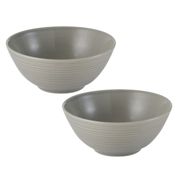 2pcs Mason Cash William Mason Grey Bowl