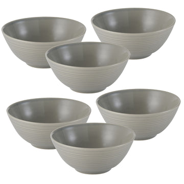 6pcs Mason Cash William Mason Grey Bowl