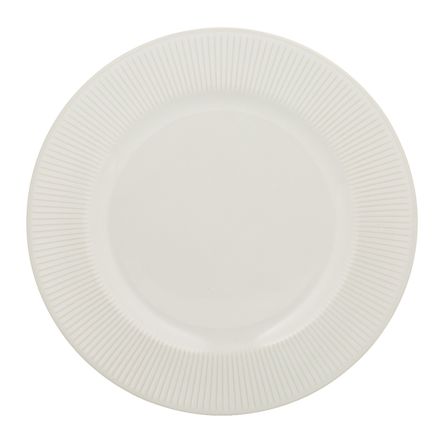 Mason Cash Linear White Dinner Plate