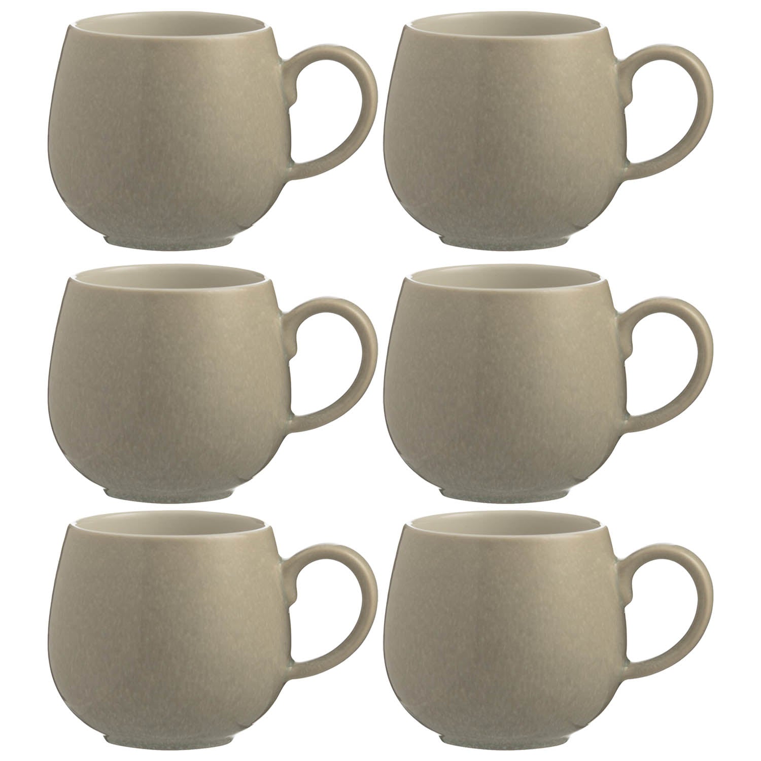 6Pcs Mason Cash Reactive Stone Mug