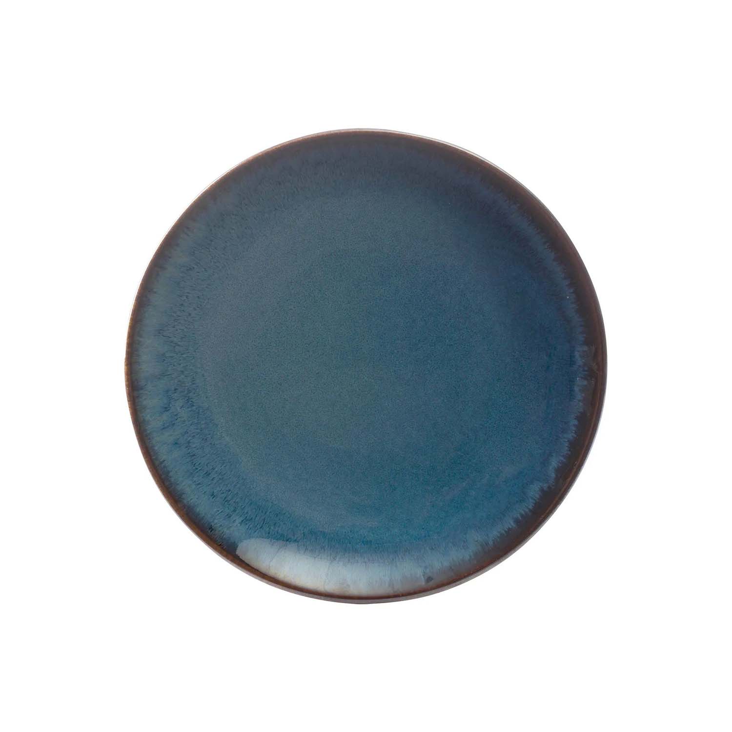 Blue Reactive Glazed 20.5cm Stoneware Side Plate