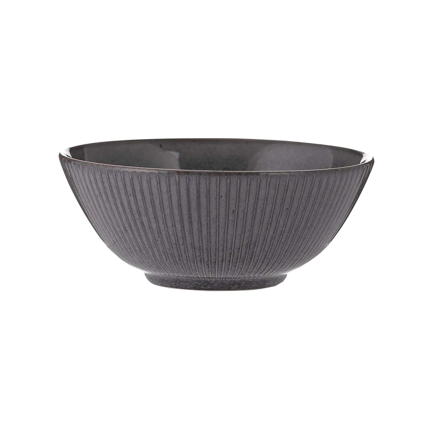 Mason Cash 16.3cm Black Stoneware Reactive Glaze Bowl