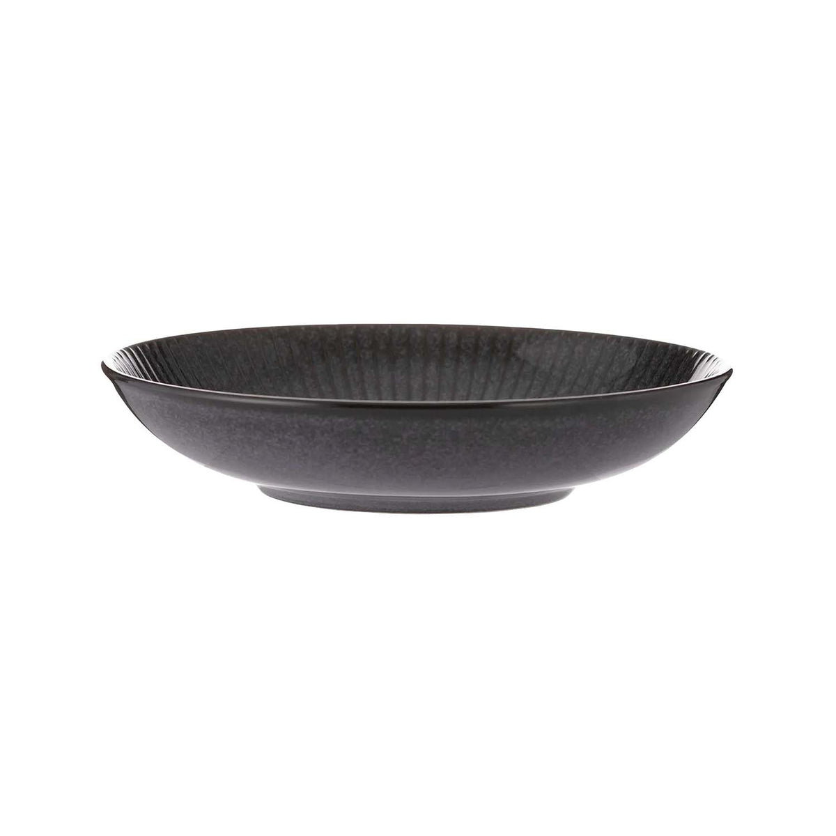 Mason Cash 800ml Black Stoneware Reactive Glaze Pasta Bowl