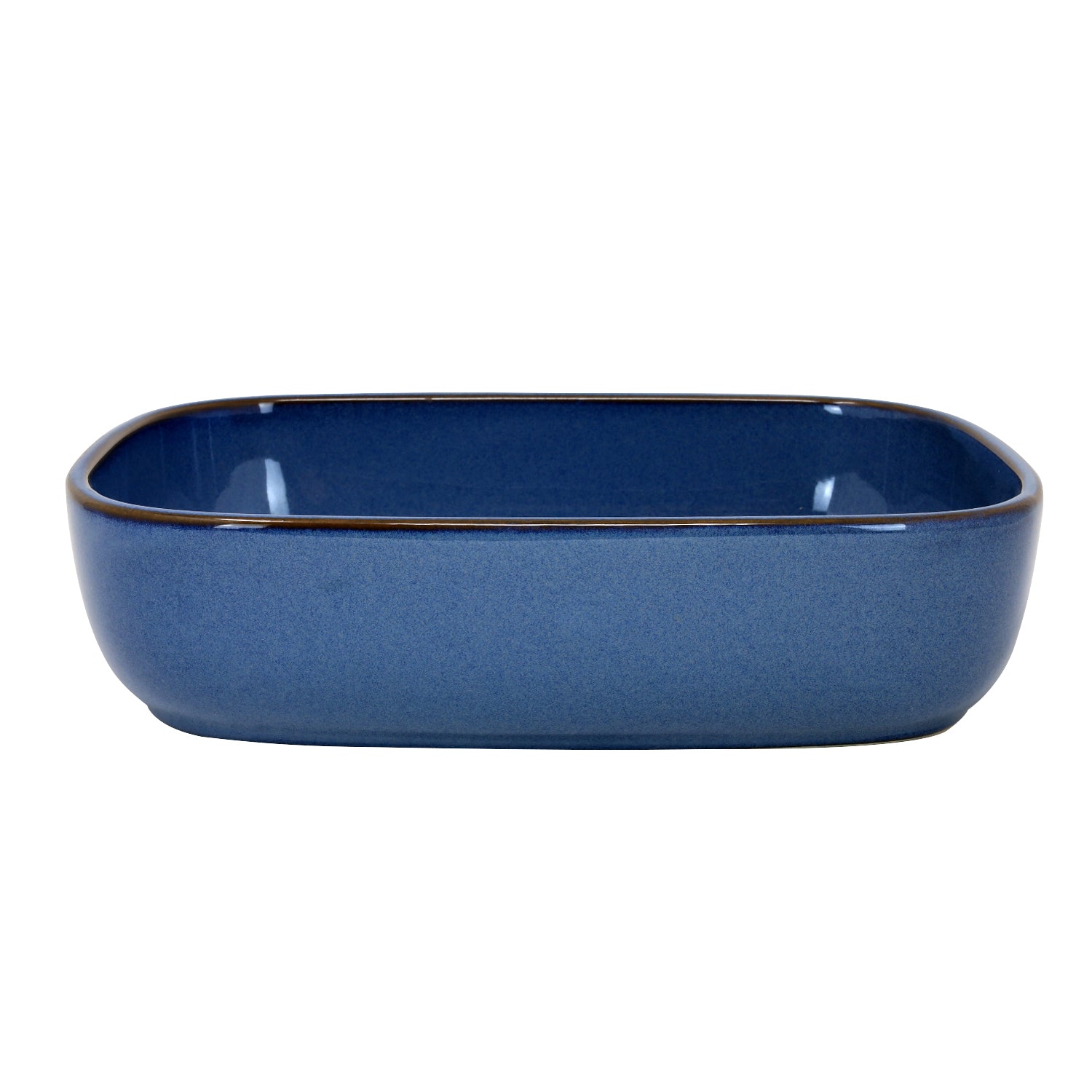 23cm  Reactive Glaze Blue 1.2L Rectangle Baking Oven Dish