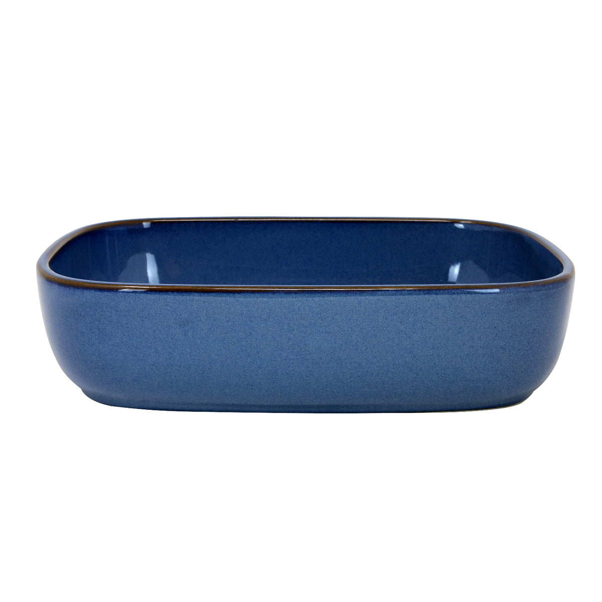 23cm  Reactive Glaze Blue 1.2L Rectangle Baking Oven Dish