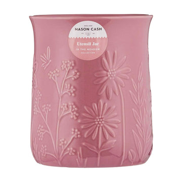In The Meadow Storage Floral Embossed Utensil Holder
