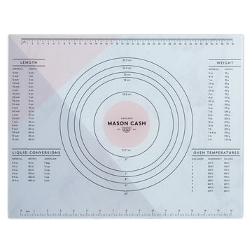 3Pcs Mason Cash 45x35cm Glass Pastry Baking Boards