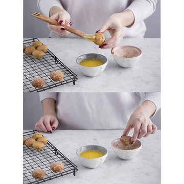 Mason Cash Set of 4 Mini Stoneware Food Bowls