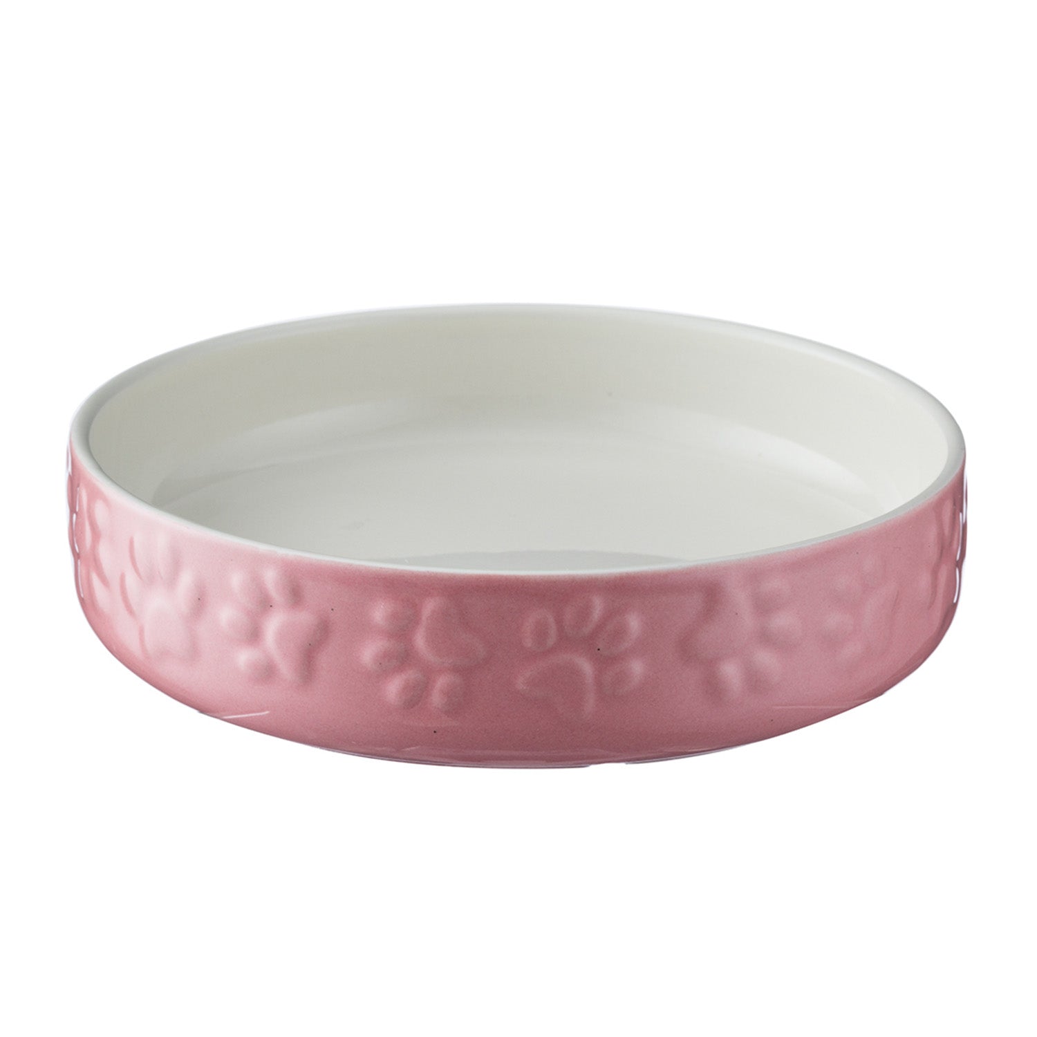 Mason Cash 13cm Pink Stoneware Bowl Pet Feeding Plate