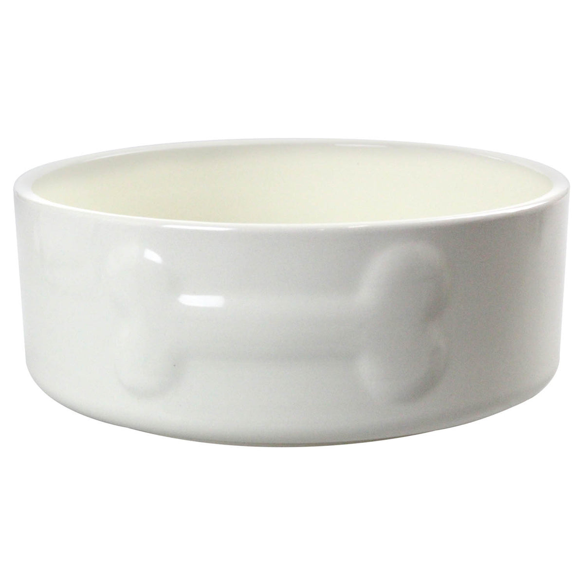 Mason Cash 20cm Cream Stoneware Pet Feeding Bowl