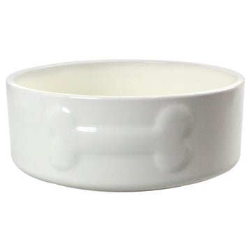 Mason Cash 20cm Cream Stoneware Pet Feeding Bowl