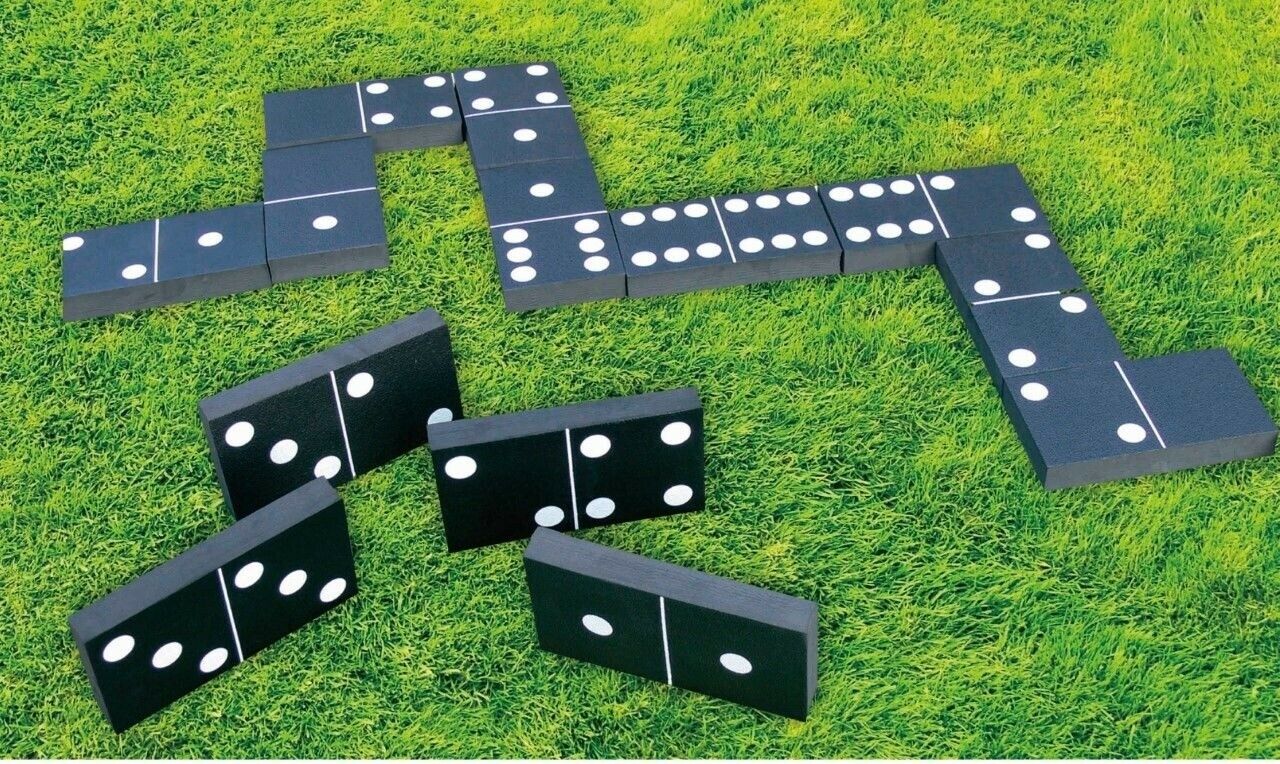 Giant Eva Dominoes In Colour Box