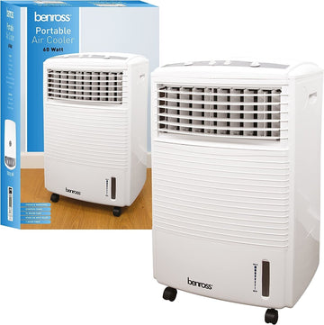 60W 7L Water Tank Portable Air Cooler with Humidifier