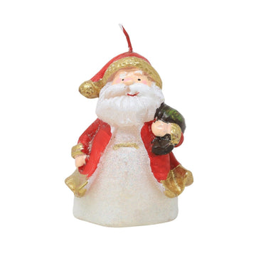 2Pcs Santa Claus Figure Christmas Candle