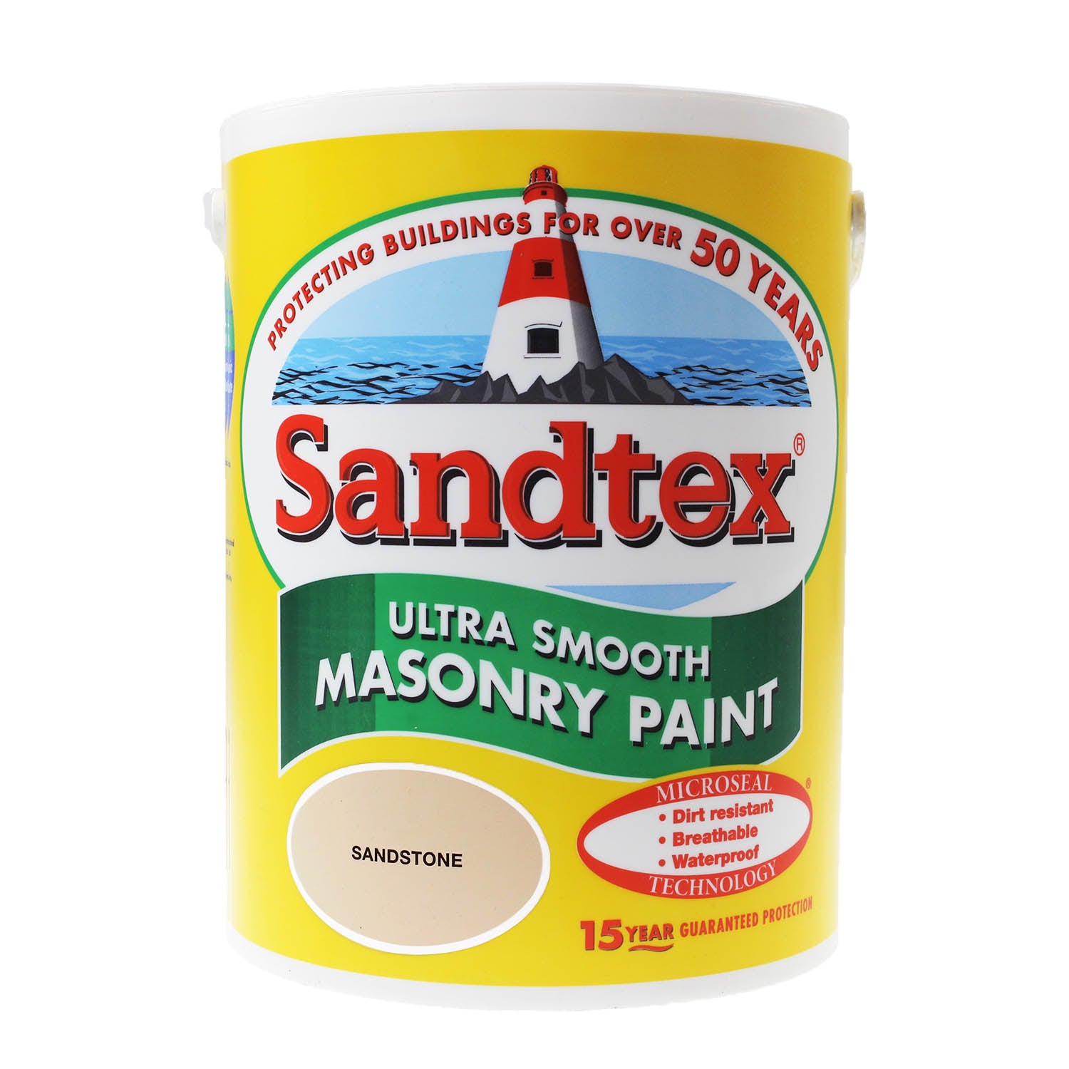 Sandtex Ultra Smooth Masonry Paint - 5L Sandstone