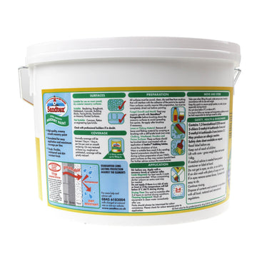 Sandtex Ultra Smooth Masonry Paint - 7.5L Magnolia