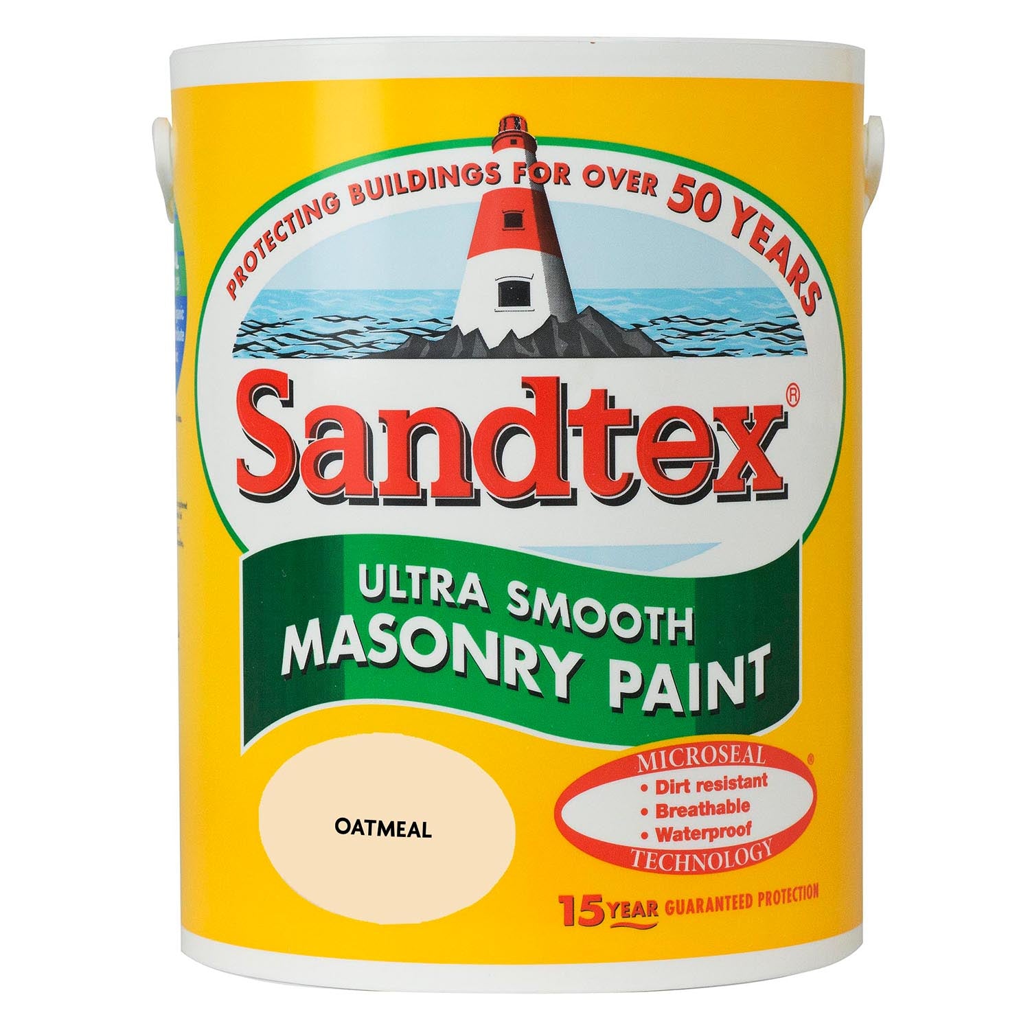 Sandtex Ultra Smooth Masonry Paint - 5L Oatmeal