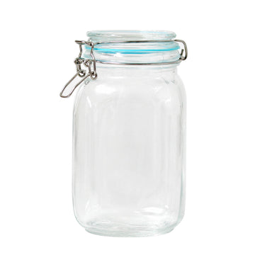 1500ml Glass Clip Jar Storage