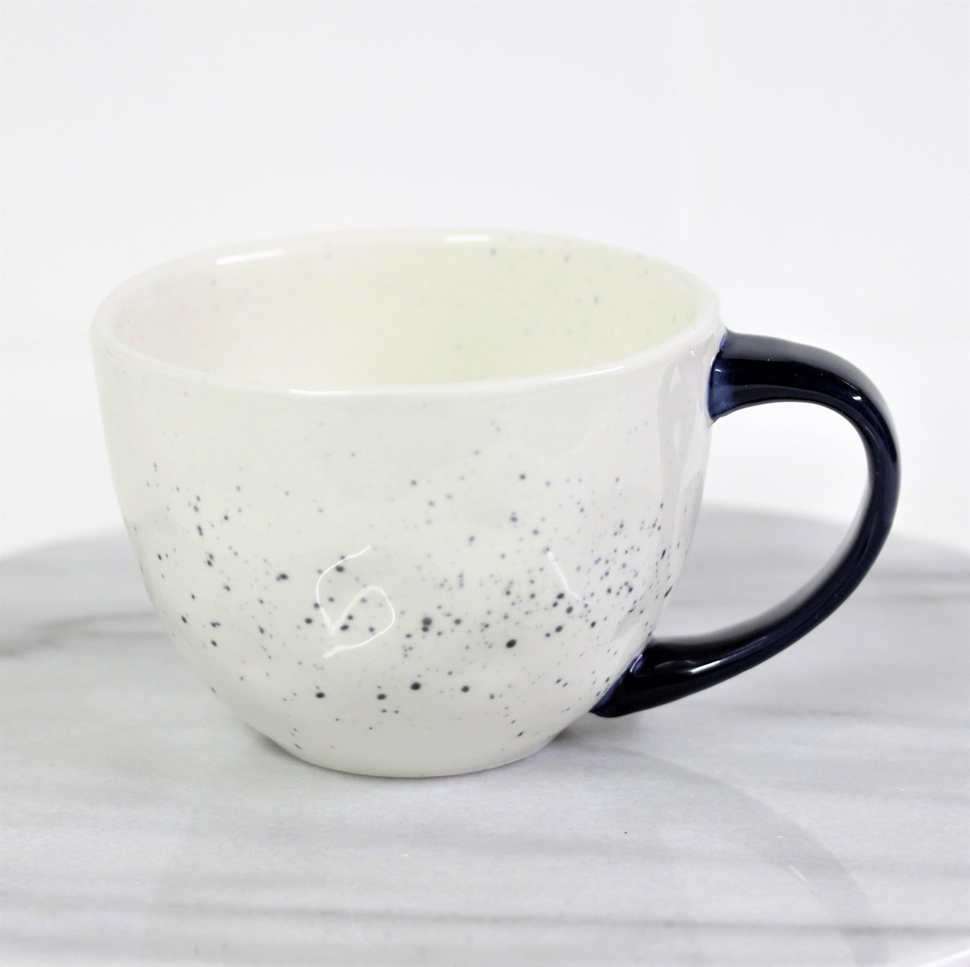 500ml Speckle Organic New Bone China Teacup Mug
