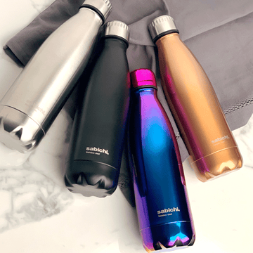 450ml Black Stainless Steel Insulated Flask