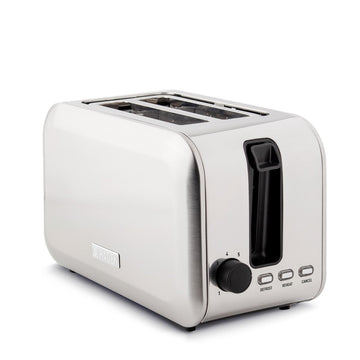 Haden Stoke Brushed Stainless Steel Toaster