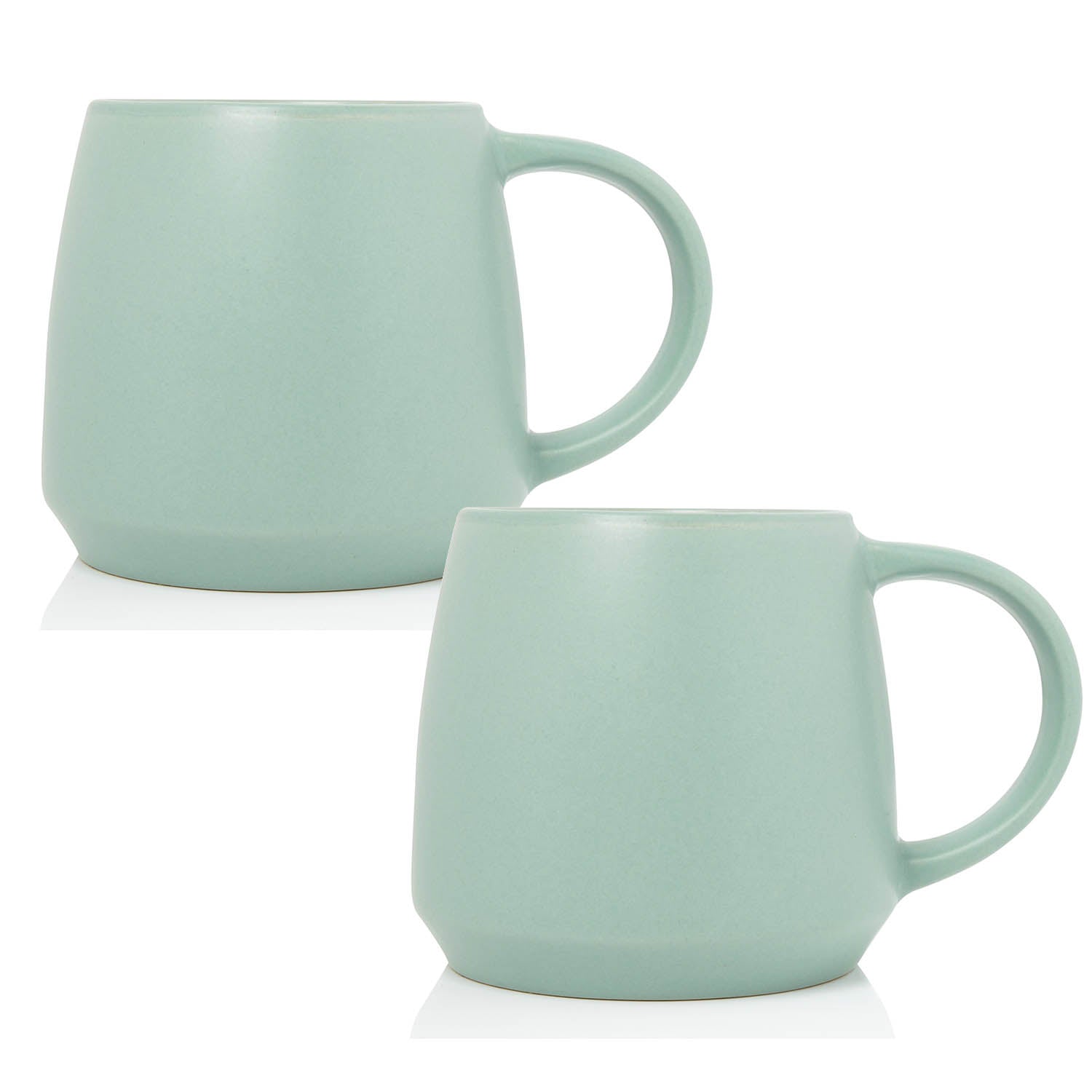 2pcs 320ml Essentials Matt Sage Stoneware Mug