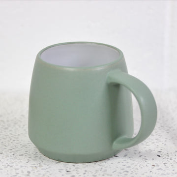 2pcs 320ml Essentials Matt Sage Stoneware Mug