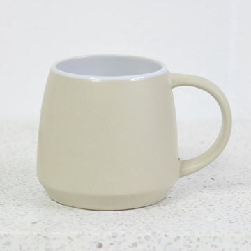 2pcs 320ml Essentials Matt Stone White Stoneware Mug