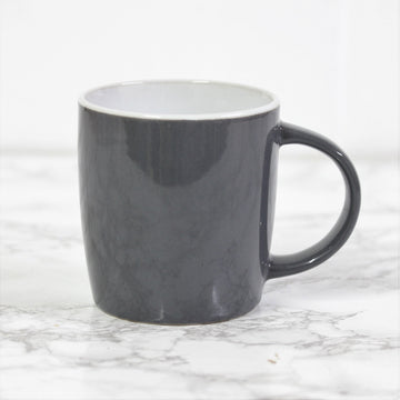 350ml Essentials Glossy Slate Stoneware Mug