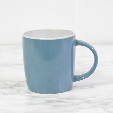 350ml Essentials Glossy Blue Stoneware Mug