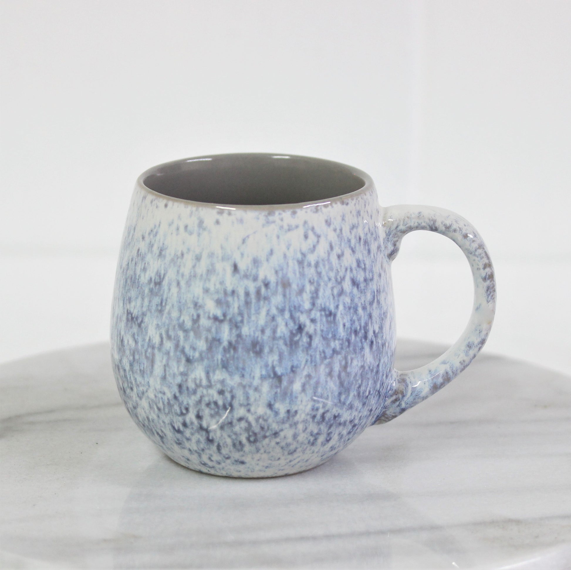 550ml Pale Grey Ombre Reactive Glaze Mug