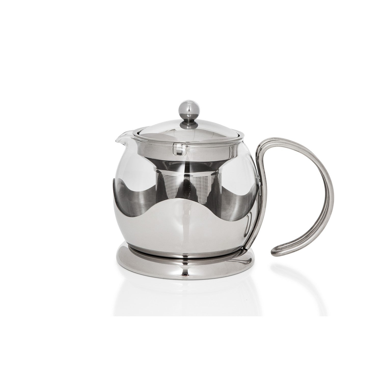 Sabichi 750ml Glass Stainless Steel Teapot with Infuser