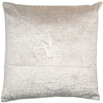 Malini Metallica Filled Cushion 43x43cm - Silver