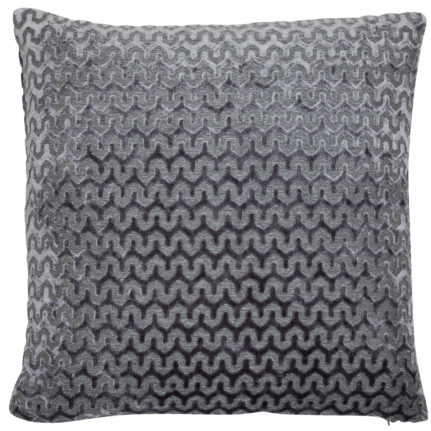 Malini Large Oslo Filled Cushion 43x43cm - Slate Grey