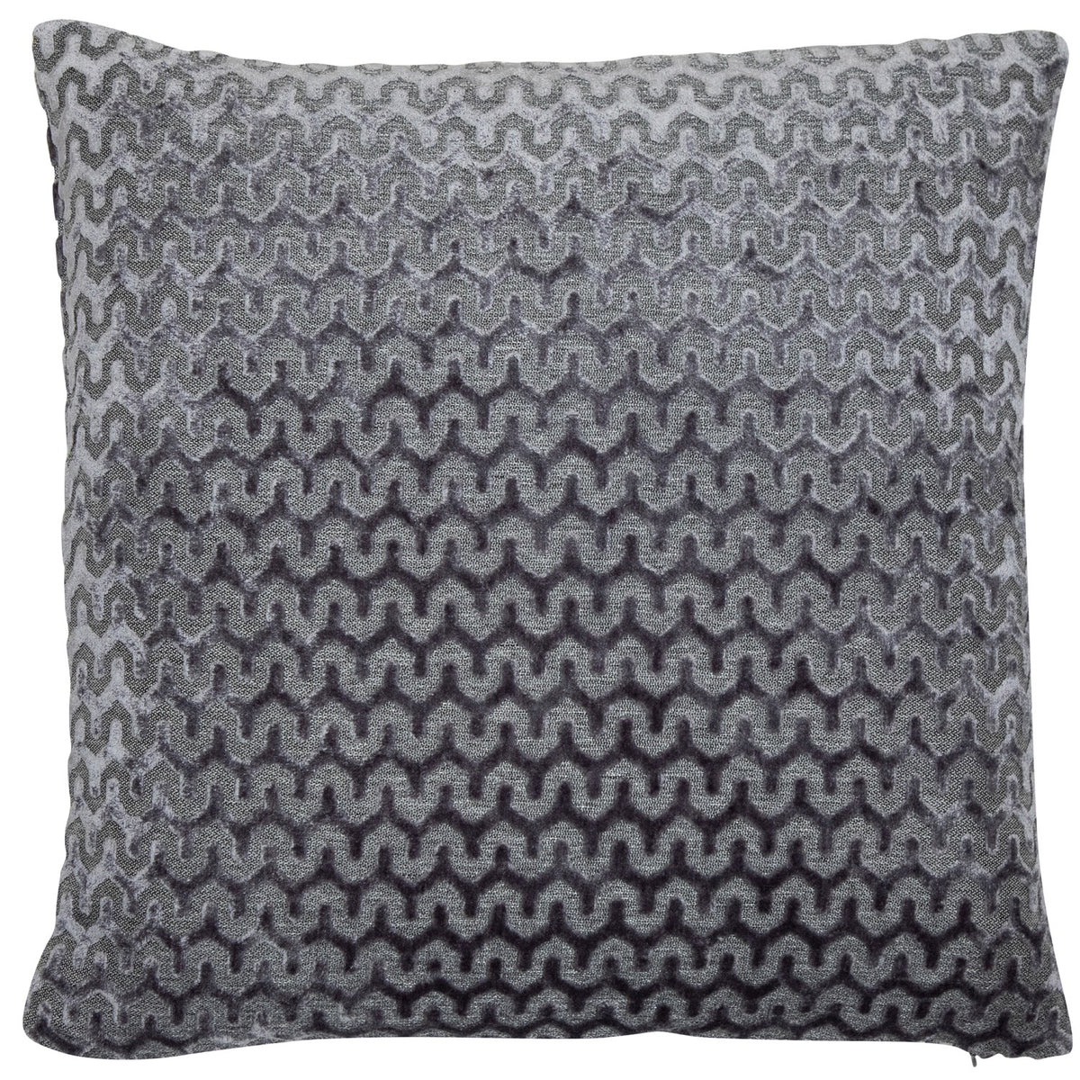 Malini Large Oslo Filled Cushion 56x56cm - Slate Grey