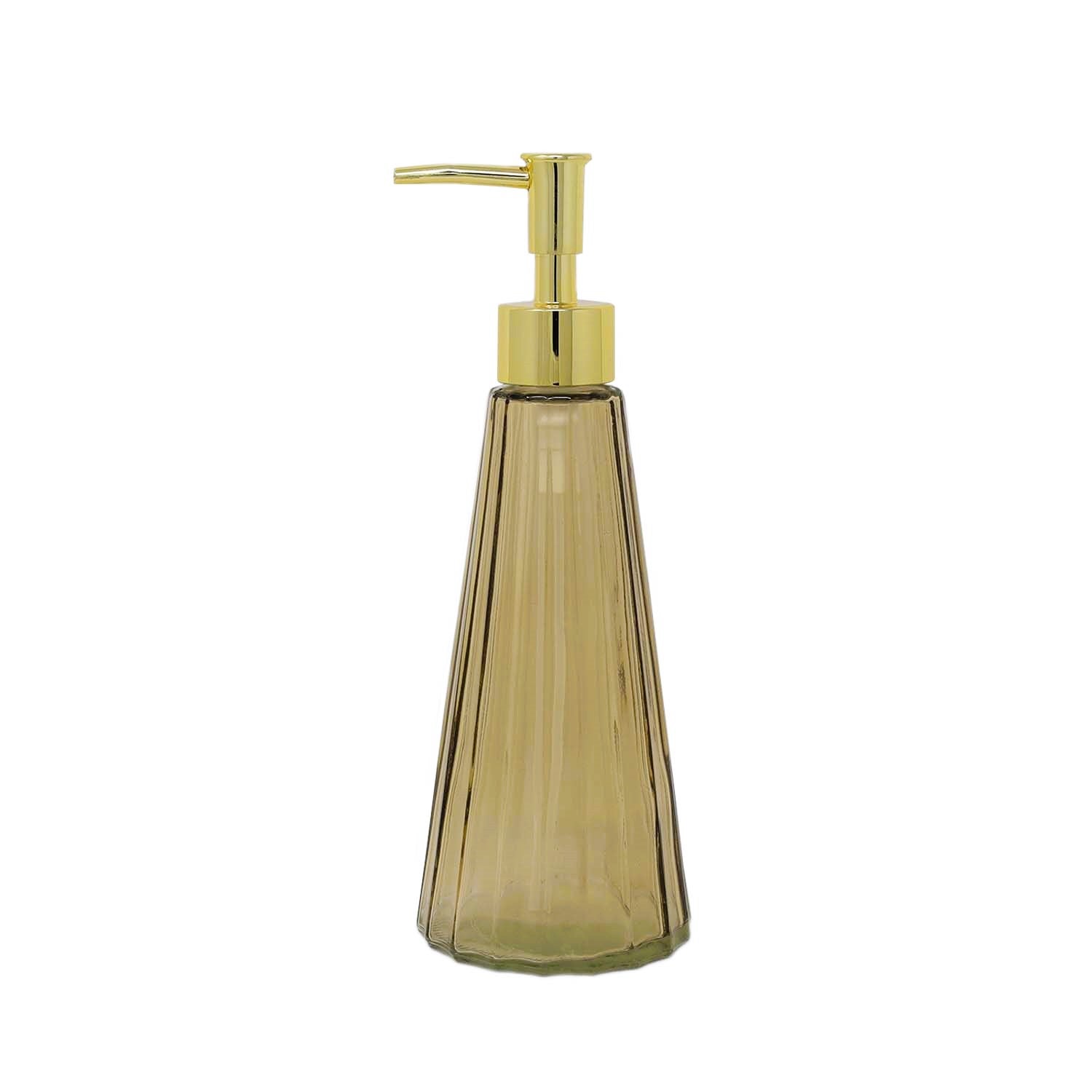 Smoke Glass Pump Liquid Soap Dispenser