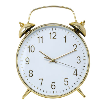 Gold Wall Alarm Clock