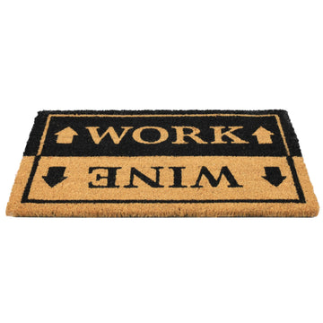 Wine Work Indoor Outdoor Entrance Doormat