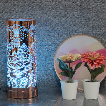 Buddha Led Oil Burner - Gold