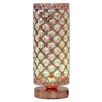 Jewel Led Oil Burner - Rose Gold