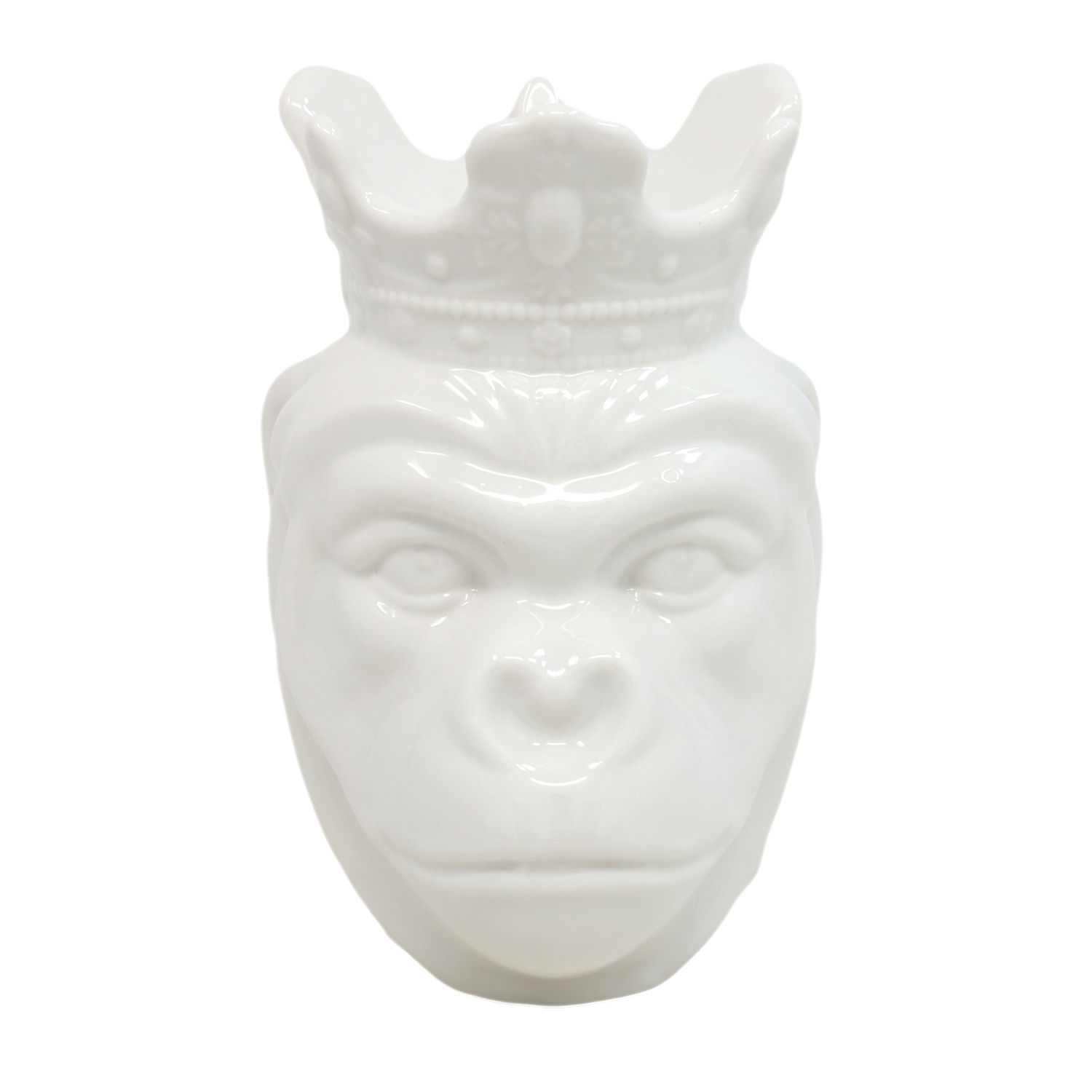 Crowned Monkey Oil Burner White