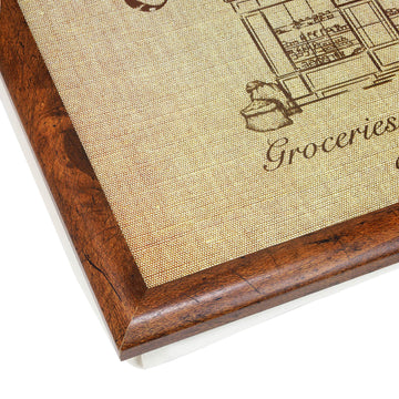 Cushioned Padded Base Wooden Laptray