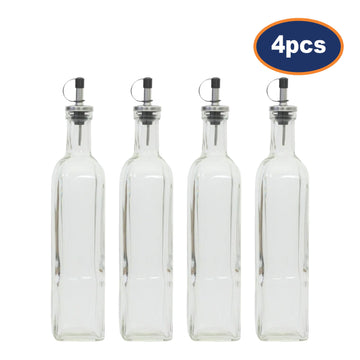 4Pcs 500ml Condiment Bottle