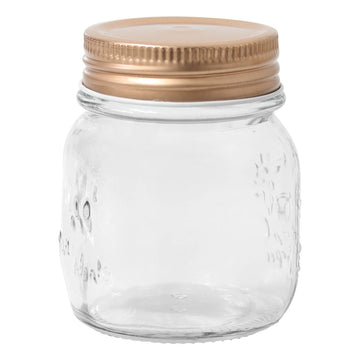 150ml Glass Storage Jar Copper Lid