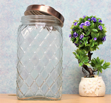 4 Litre Glass Storage Jar