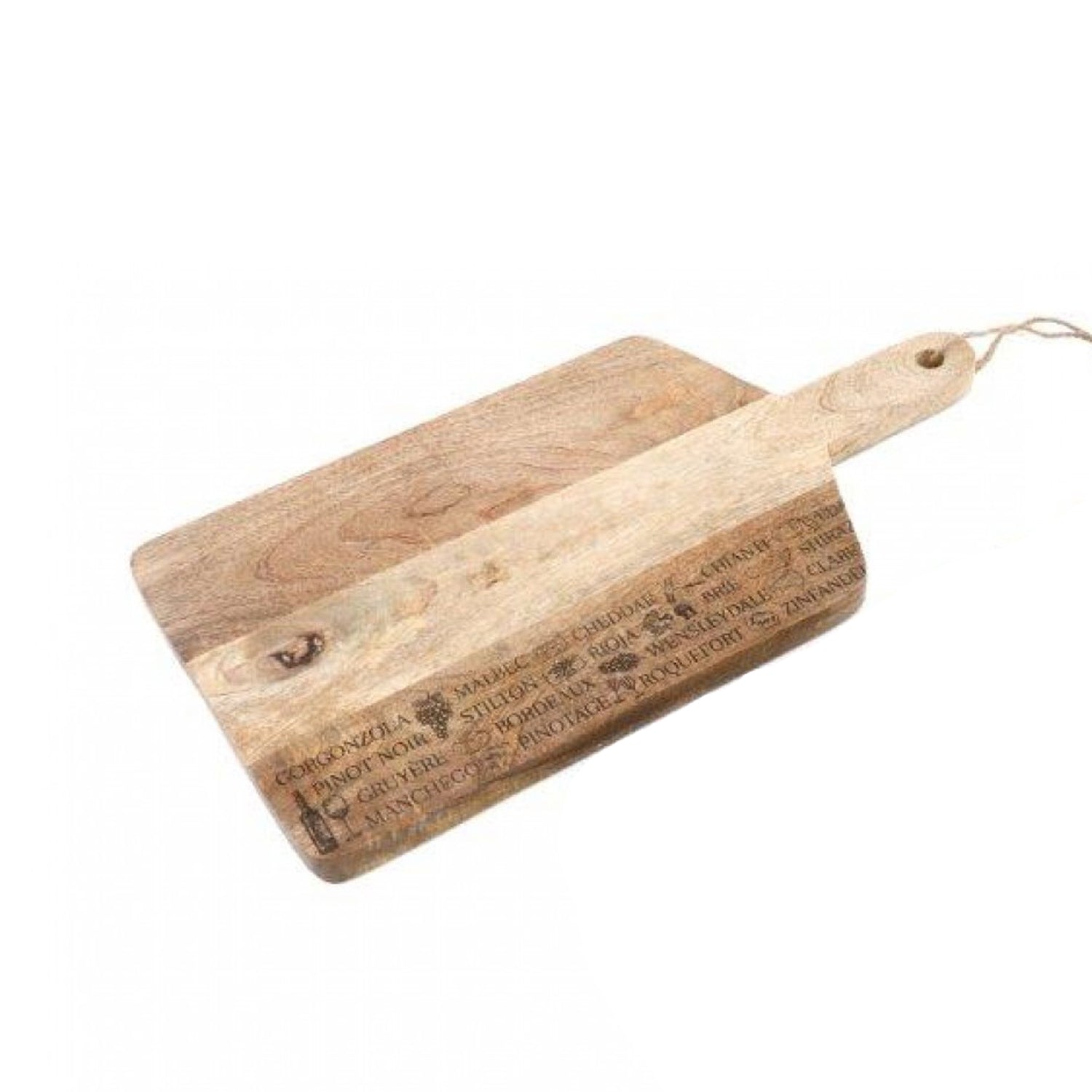 Letter Etched Wooden Chopping Board