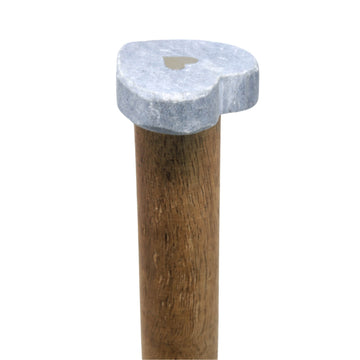 Roll Holder Heart Shape Grey